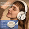 Blue Premium Wireless ANC Headphones - Bluetooth 5.4, 32H Playtime, Foldable Over-Ear Design, Comfort Earpads for Travel & Gaming