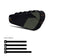 Black and Green Waterproof Bicycle Frame Bag - 2.5L Slim Top Tube Storage Pouch for Cycling Essentials