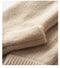 Dark Grey Color Block Cashmere Fingerless Gloves for Women Autumn Winter Outdoor Cold Protection Warm Knitted Gloves