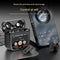 TWS Bluetooth Earbuds with 1.9 HD Touch Screen Case - ANC/ENC Noise Reduction(Black)"
