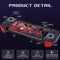 Portable Telescopic Mobile Game Controller - Bluetooth 5.0, iOS/Android/PC Compatible, 400mAh Battery(white)