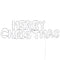 1.6M Christmas Lights Motif 360 LED Rope Light Outdoor Decoration Jingle Jollys