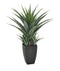 Artificial Agave 73cm In A Decorative Black Pot