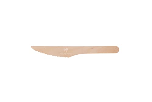 125 Disposable Leaf/Bamboo Plates and Cutlery Pack for a 25 People Eco Dinner Party | Compostable | Eco Friendly | Bio Degradable | Sturdy Than Paper Plastic Plate
