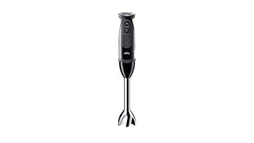 Braun Household Black Braun MultiQuick 5 Vario Hand Blender, Sauce Mixer, BPA-Free Plastic Beaker - MQ 5237 BK, Black