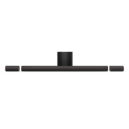 VIZIO M-Series Elevate 5.1.2 Immersive Sound Bar with 13 High-Performance Speakers, Dolby Atmos, DTS:X, Wireless Subwoofer, Adaptive Height Speakers and Alexa Compatibility, M512E-K6, 2023 Model