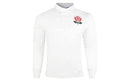 Umbro England RFU Men's 150 Anniversary Classic Long Sleeve Rugby Jersey, White Medium