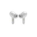 JBL Live PRO 2 True Wireless Noise Cancelling Earbuds White & Silver