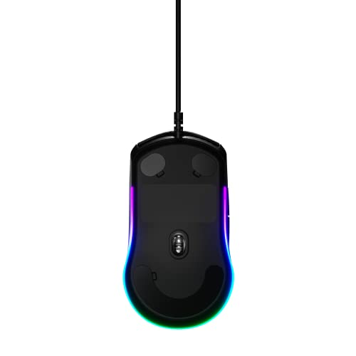 SteelSeries Rival 3 Wired 6-Button 77g Gaming Mouse - Prism 3-Zone RGB Illumination - 8,500 CPI TrueMove Core Optical Sensor