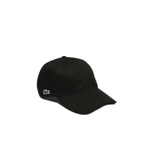 Lacoste Side Croc Cotton Cap Black