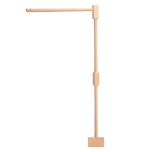 Crib Mobile Holder Arm | Wooden Nursery Mobile Arm,Rotated Baby Mobile for Crib with Hanging Holes for Children Room, Bedroom, Baby’s Room for Mothers, Friends,