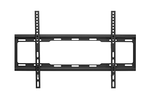 One For All TV Bracket – Fixed Wall Mount – Screen size 32-84 Inch - For All types of TVs (LED LCD Plasma) – Max Weight 100kg – VESA 100x100 to 600x400 - Free Toolbox app – Black – Smart Line – WM2611
