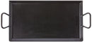 Lodge Carbon Steel Griddle, Pre-Seasoned, 18-inch, Black