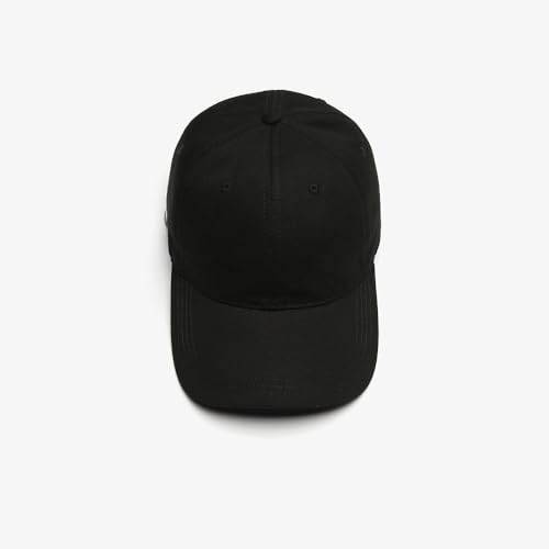 Lacoste Side Croc Cotton Cap Black