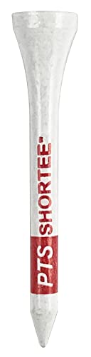 Pride Professional Tee System Shortee Tee, 2-1/8 Inch-120 Count (Red on White)
