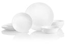 Corelle Winter Frost White Dinnerware Set, 18 piece, 6 x 26cm Dinner Plate, 6 x 17cm Bread & Butter Plate, 4 x 532mL Soup/Cereal Bowl