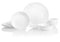Corelle Winter Frost White Dinnerware Set, 18 piece, 6 x 26cm Dinner Plate, 6 x 17cm Bread & Butter Plate, 4 x 532mL Soup/Cereal Bowl