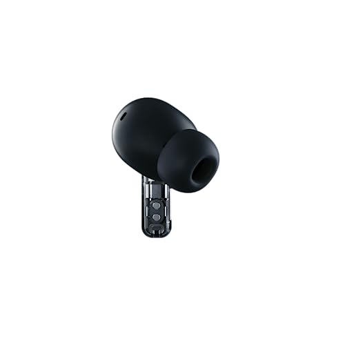 Nothing Ear (2) Wireless Bluetooth Earphones Black - ANC (Active Noise Cancelling) Headphones, Hi-Res Audio Certified, Dual Connection, Powerful 11.6 mm Driver