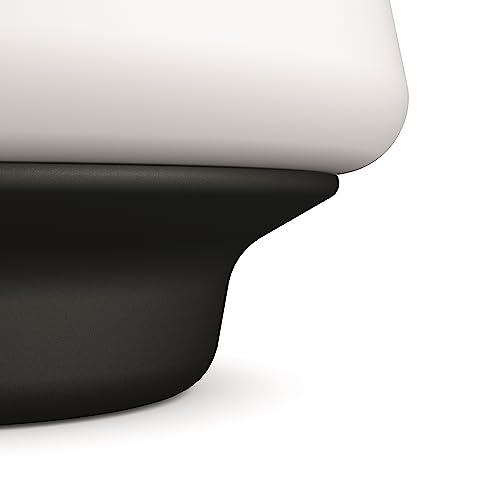 Philips Hue White Ambiance Wellness Table Lamp Black 570 lm with Dimmer Switch, Dimmable, All White Shades, Controllable via App, Compatible with Amazon Alexa (Echo, Echo Dot), Pack of 1