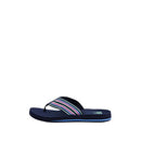 Reef Women's Spring Woven Flip-Flop, Peacoat Stripe, 7 US