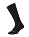 2XU Unisex 24/7 Compression Socks - Enhance Circulation & Reduce Fatigue - Black/Black - Size Large 2