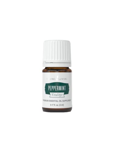 Young Living Vitality Peppermint Essential Oil 5ml by Essential Oil 100% Pure Therapeutic Grade