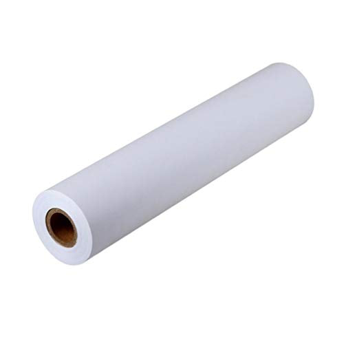 TOYANDONA 9m White Kraft Paper Roll Recycled Paper Arts and Crafts Paper Roll Drawing Paper Roll Bulletin Board Paper Poster Paper Drawing Paper for Kids Students School