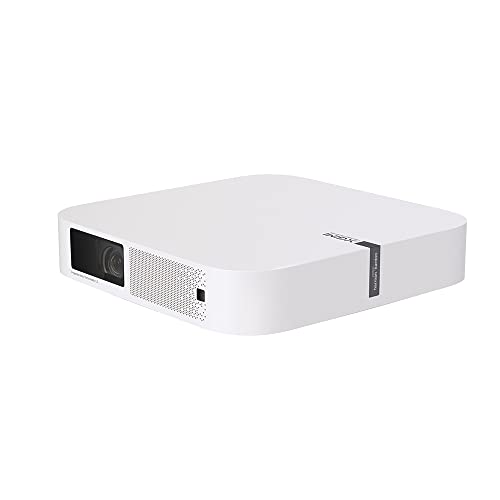 XGIMI Elfin 1080P Portable Projector 800 ANSI Lumens, Android TV 10.0, Intelligent Screen Adaptation, 6s Fast Setup, Built-in Chromecast, HDR 10+, 60 Hz MEMC