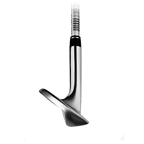 Left Hand Sand Wedge 56 60 Degree Men Women Premium Woman Man Golf Club Pole Lefthand Handed Stainless Steel for Mens Ladies (Black,60 Degree)