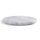 Peohud Marble Cheese Pastry Board, 8" Marble Trivet Cutting Board, Round Dessert Serving Platter for Cake, Fruit, Snacks, Kitchen, Party