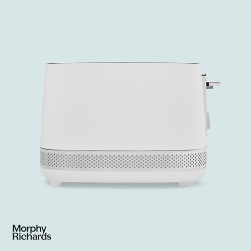 Morphy Richards Illumination Bread Toaster 4 Slice Electric 2 Wide Slots White