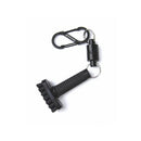 Grooveit Mini G The Dry Scrubber Golf Club Cleaning Brush, 3 Year, Magnetic Attachment Black