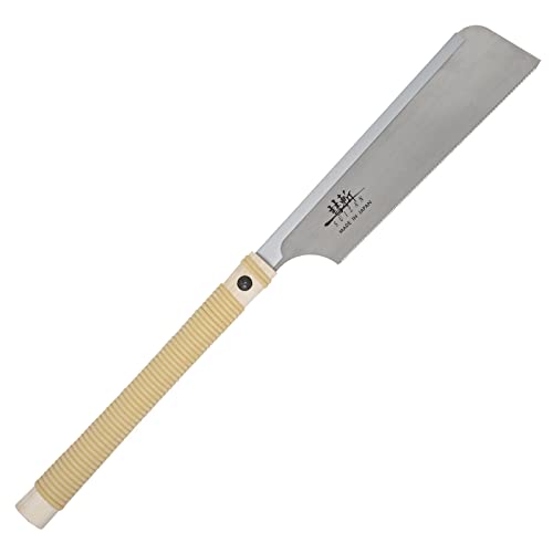 SUIZAN Japanese Pull Saw Hand Saw 240mm Dozuki Dovetail Saw Tenon Saw for Ultra Fine Cross Cut Rip Cut Angle Cut Woodworking tools Gifts
