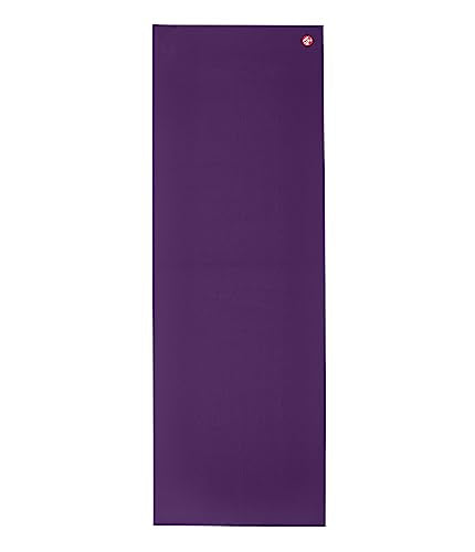 Manduka PROlite Yoga Mat-Solid- 4.7mm Thick Travel Mat, Superior Catch Grip, Dense Cushioning for Support, Stability, Yoga, Pilates, and all Fitness, 71 inch-Black Magic