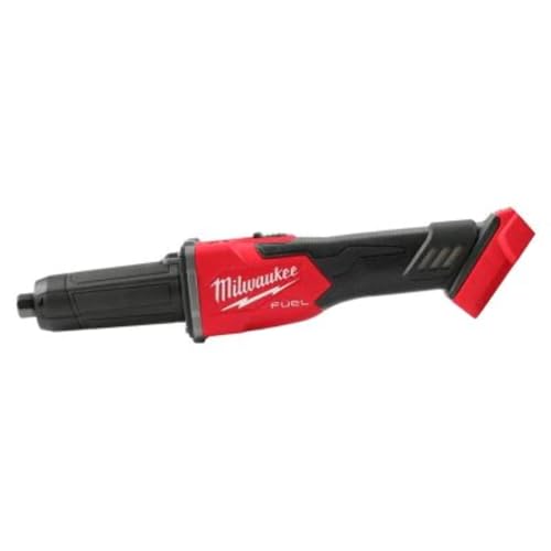 Milwaukee 2939-20 18V Cordless 1/4" Braking Die Grinder Slide Switch (Tool Only), Chrome