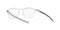 Oakley Men's OX8149 Pitchman R Carbon Prescription Eyeglass Frames, Polished Clear/Demo Lens, 50 mm