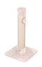 Kazoo Scratch Post for Cats, Cream, Medium