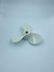 NC Boat Aluminum Alloy Propeller 7 1/2x8-BA for Yamaha 4hp 5hp 6hp 4A 4M 5M 5C F4 F6L F6S F5A F6C Outboard Motors 6E0-45941-01-00 7.5x8