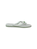 Havaianas Brazil Men's Slippers, White,9/10 US Men - 11/12 US Women