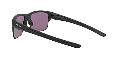 Oakley Men's Thinlink Non-polarized Iridium Rectangular Sunglasses, MATTE BLACK, 62.3 mm