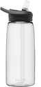 CamelBak eddy+ Water Bottle with Tritan Renew – Straw Top 32oz, Clear