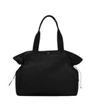 Lululemon Athletica Lululemon Side-Cinch Shopper Bag 18L (Black), Black, Large