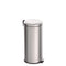 Tramontina 30 Litre Kitchen Indoor Outdoor Rubbish and Waste Bin with Pedal, Metal Stainless Steel, 29.5 cm Diameter x 65.5 cm Height, 94538130