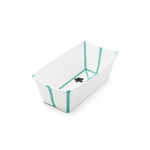 Stokke V2 Flexi Bath Tub, White Aqua