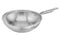 Tefal E49219 Virtuoso Wok 28 cm | High-Quality Premium Stainless Steel | Unsealed | Brushed Finish | Suitable for Induction Cookers | Oven Safe up to 250°C | Stainless Steel