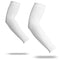 YISEVEN Adult's Sports Compression Arm Sleeves Basketball Shooting Shooter Sun UV Protection Cooling Sleeves Golf Football Accessories Baseball Running 3/4 Shirts Men & Women White (1 Pair)