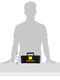 Stanley Plastic Latches Tool Box, 320 mm Size