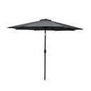 Mountview Umbrella Outdoor Umbrellas Garden Patio Tilt Parasol Beach Canopy 2.7m