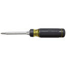 Klein Tools 32305 Multi-bit Ratcheting Screwdriver, 15-in-1 Tool with Phillips, Slotted, Square, Torx and Combo Bits and 1/4-Inch Nut Driver