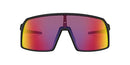 Oakley Men's Sutro Rectangular Sunglasses, Matte Black/Prizm Road